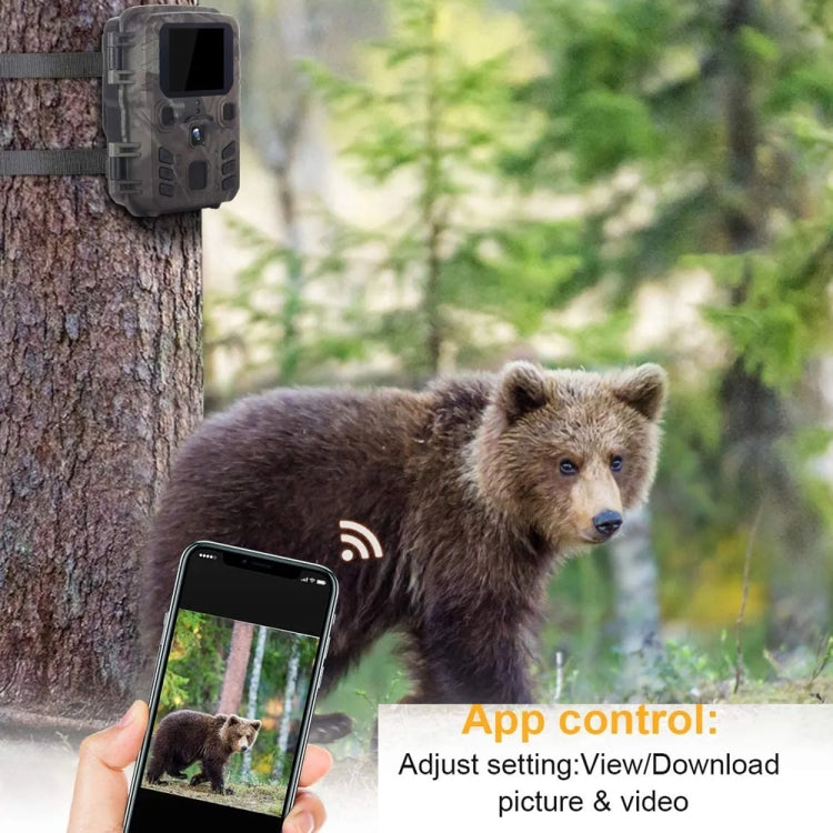 24MP+1296P WIFI+Bluetooth Infrared Night Vision Tracking Hunting Camera Reluova