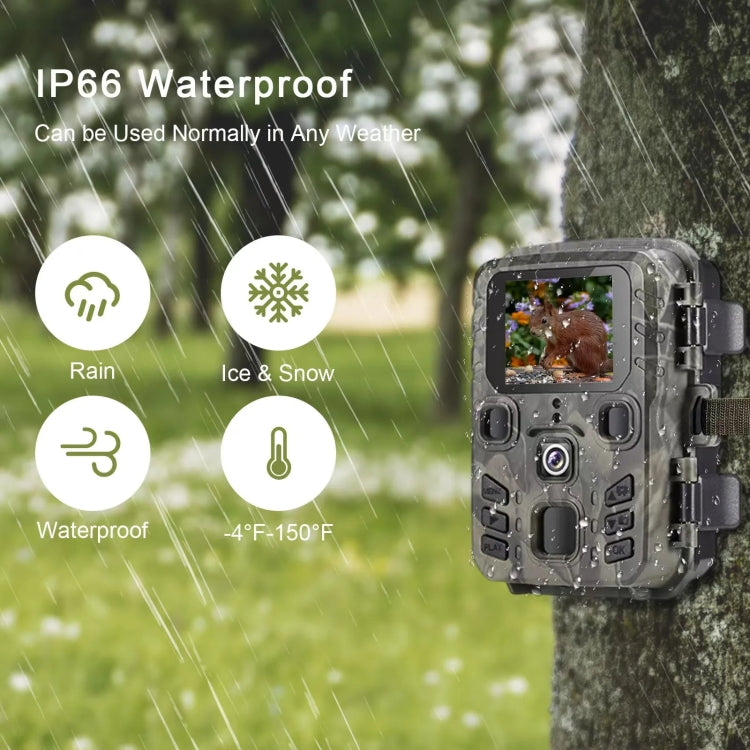 24MP+1296P WIFI+Bluetooth Infrared Night Vision Tracking Hunting Camera Reluova