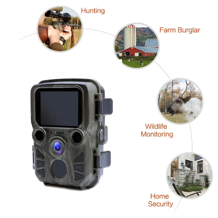 20MP 1080P Hunting Trail Camera With Night Vision Wildlife Scouting Photo Reluova