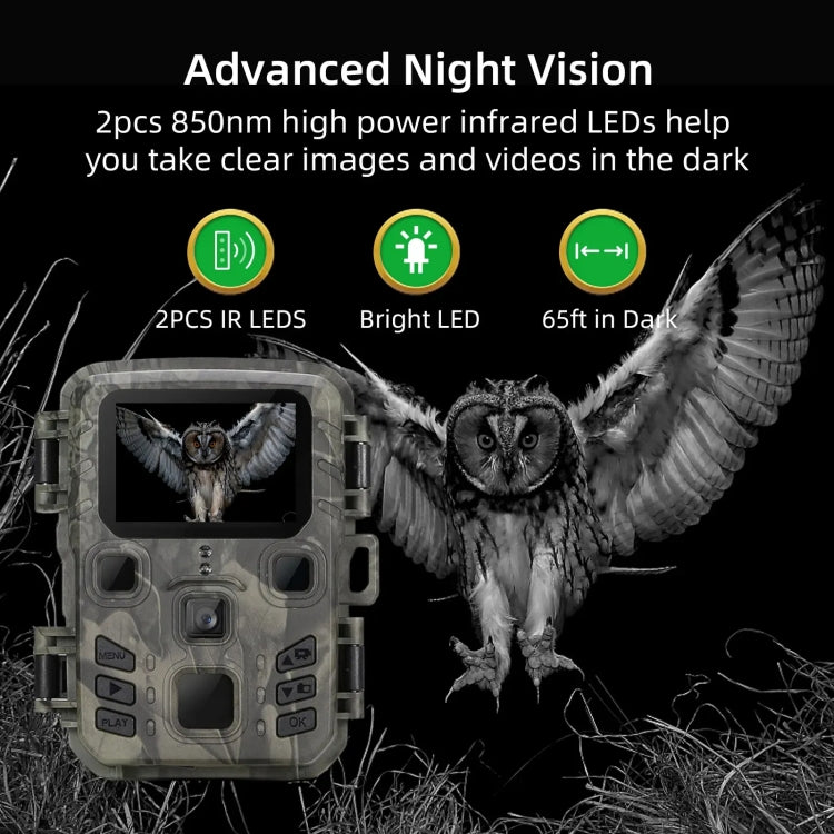 20MP 1080P Hunting Trail Camera With Night Vision Wildlife Scouting Photo Reluova