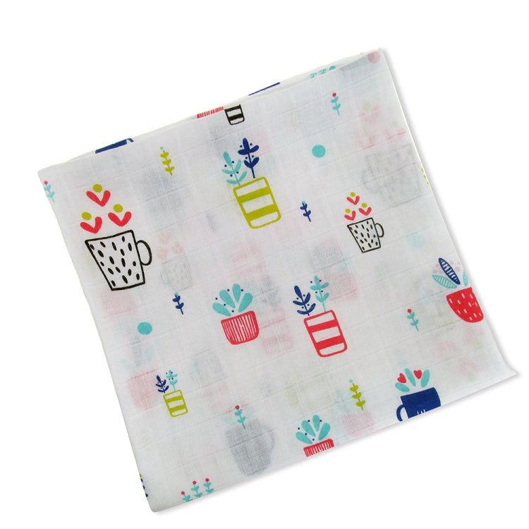 Cartoon Baby Soft Gauze Quilt Swaddle Cotton Bath Towel 117 X 117cm My Store