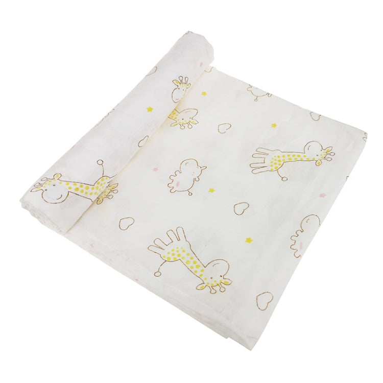 Cartoon Baby Soft Gauze Quilt Swaddle Cotton Bath Towel 117 X 117cm My Store