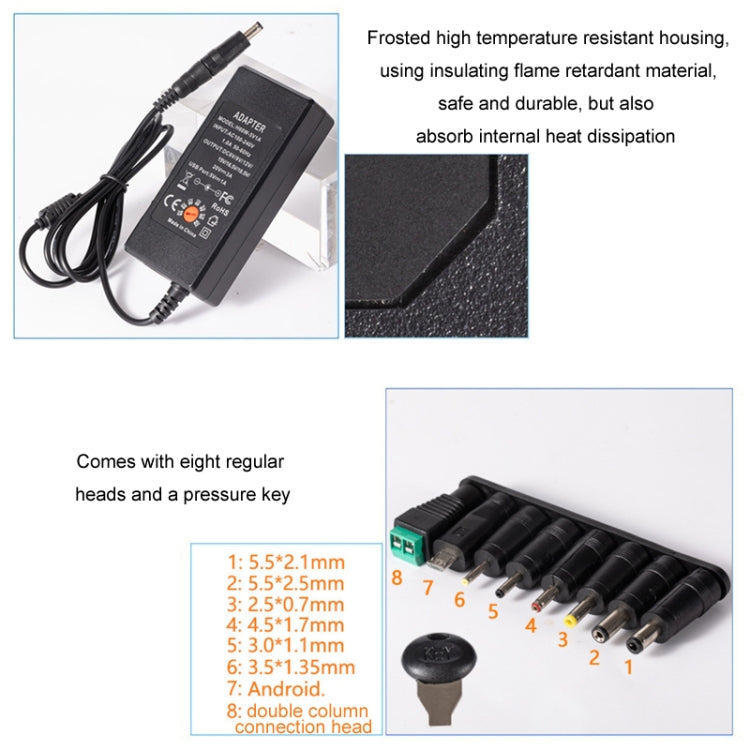 65W 6-20V Adjustable 3A DC Power Adapter Charger My Store