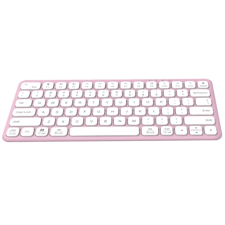 B087 2.4G Portable 78 Keys Dual Mode Wireless Bluetooth Keyboard And Mouse