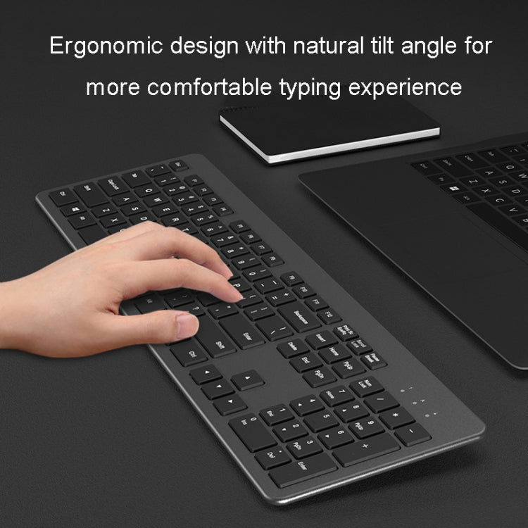 B035 2.4G Wireless Keyboard Scissor Foot Construction Silent Office Laptop External Keyboard My Store