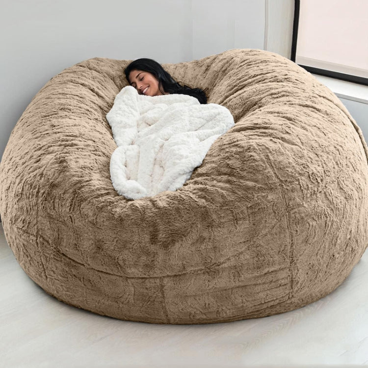 Lazy Sofa Bean Bag Living Room Simple Sofa Tatami Fabric Cover Without Filler My Store