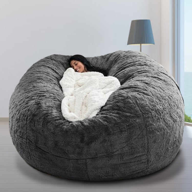 Lazy Sofa Bean Bag Living Room Simple Sofa Tatami Fabric Cover Without Filler My Store