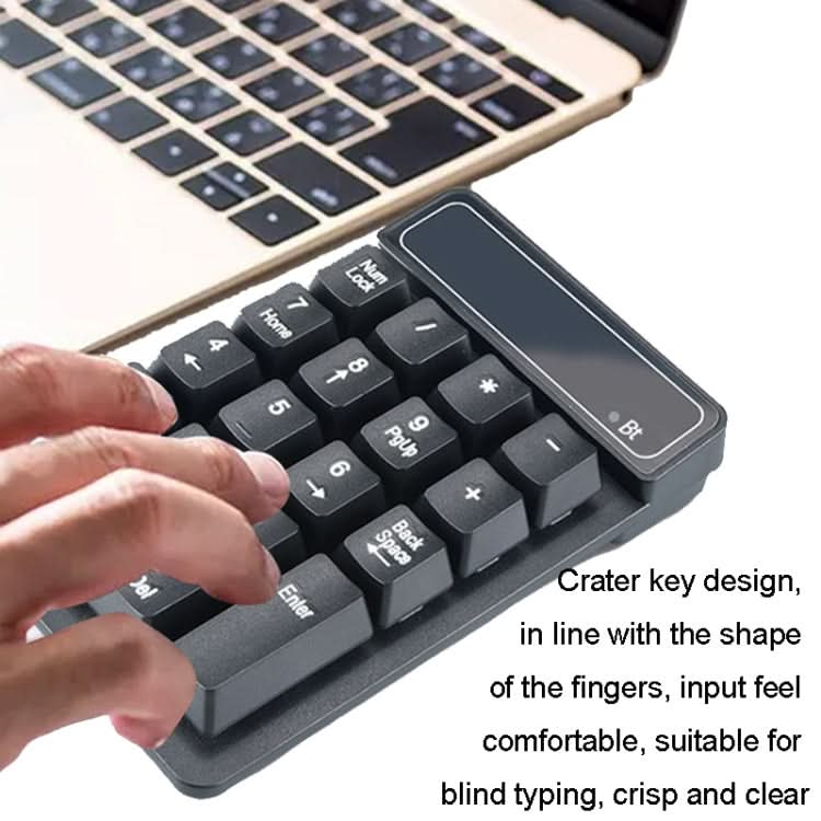 K6 19 Key Mini Wireless Bluetooth Digital Keyboard Suspended Mechanical Universal Keypad 4.0 My Store