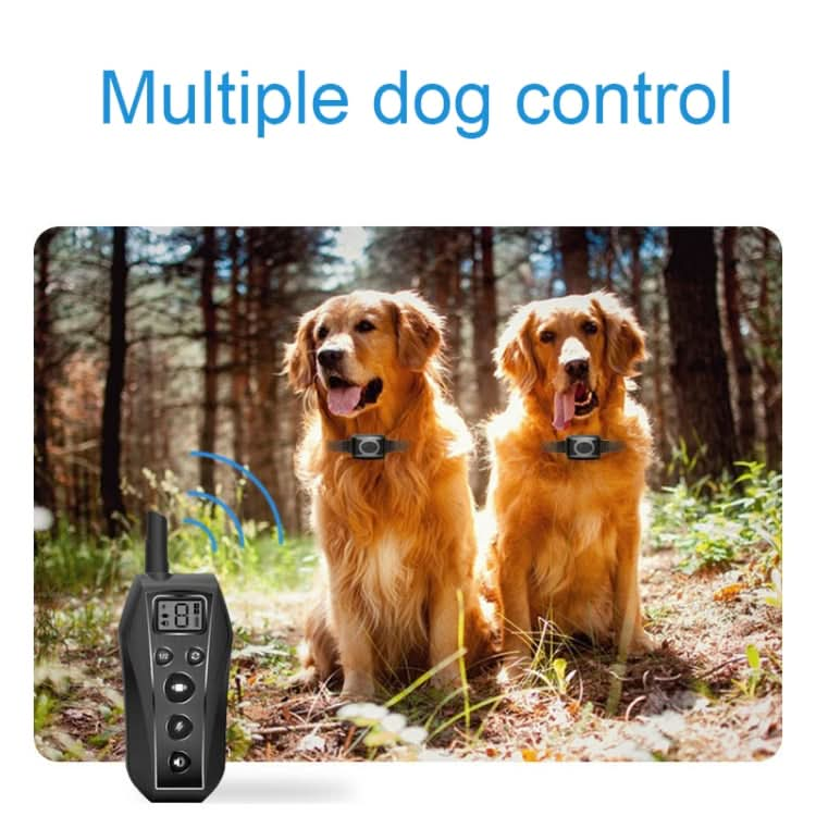 Intelligent Electronic Remote Control Dog Training Device Pet Training Shock Collar Bark Stopper - Reluova