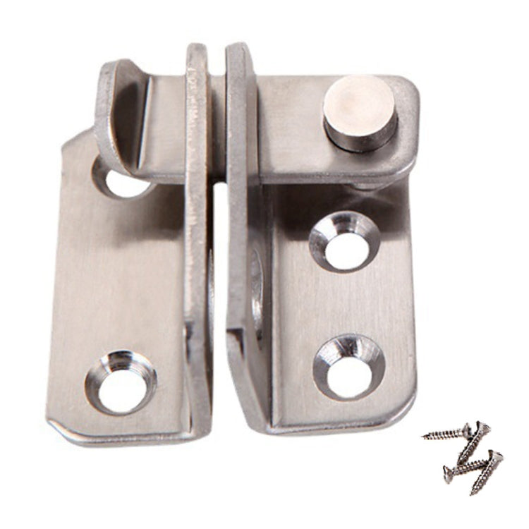 Stainless Steel Sliding Door Latch No Punch Latch Door Bolt Catch With Screw My Store