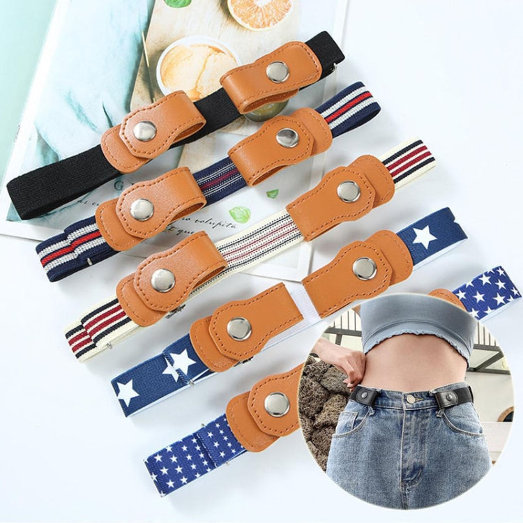 2.5cm Width Children No Buckle Elastic Belt Adjustable Invisible Stretch Belt for Boys and Girls-Reluova