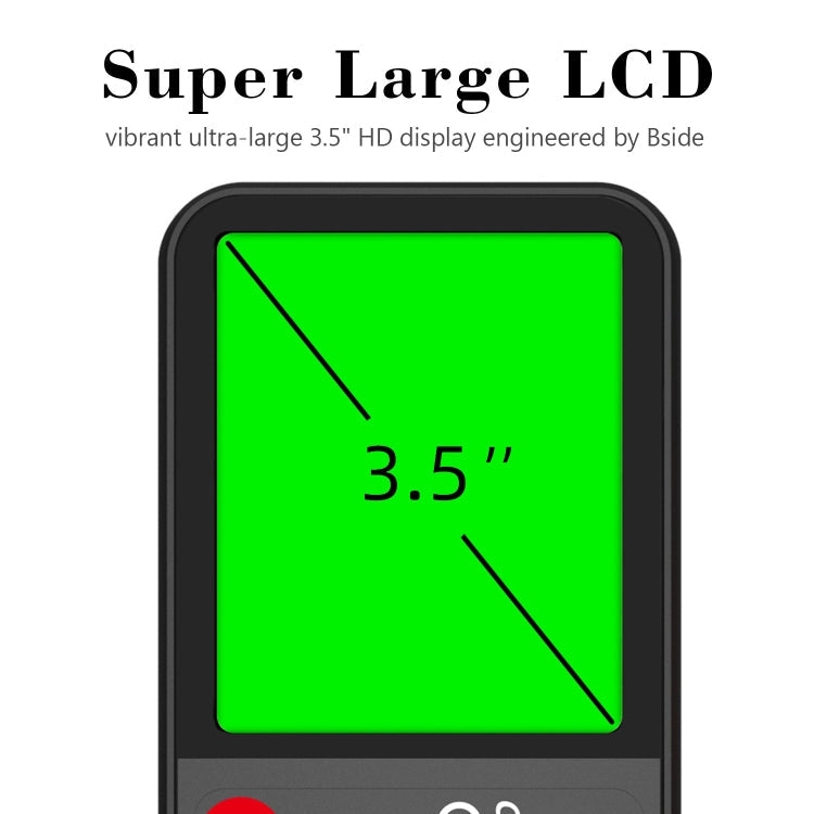 BSIDE ADMS7 Smart Thin Digital Multimeter Counts DC AC Voltmeter Reluova