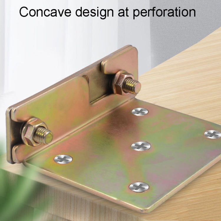 Bed Hinge Pendant Bed Accessories Furniture Hardware Corner Code With Screws