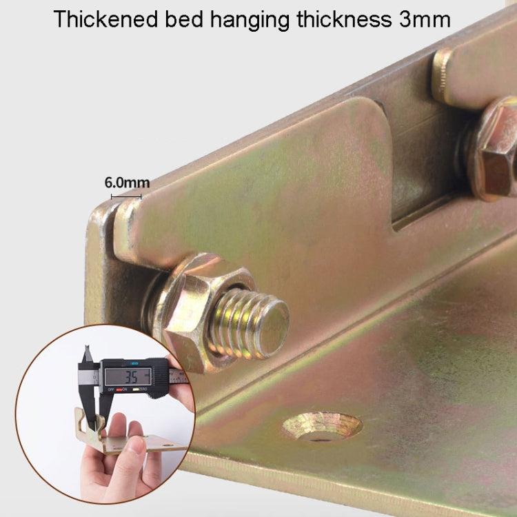 Bed Hinge Pendant Bed Accessories Furniture Hardware Corner Code With Screws