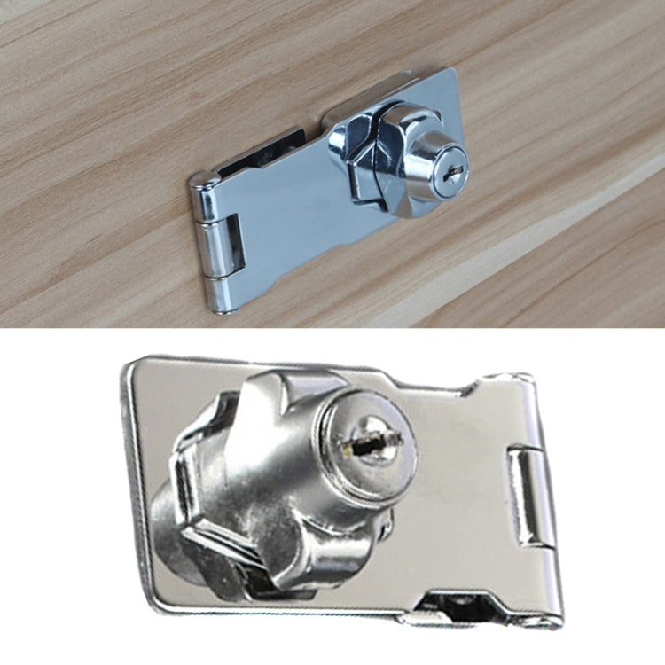 No Hole Hook With Locking Hasp Chest Of Drawers Door Lock With Iron Key My Store