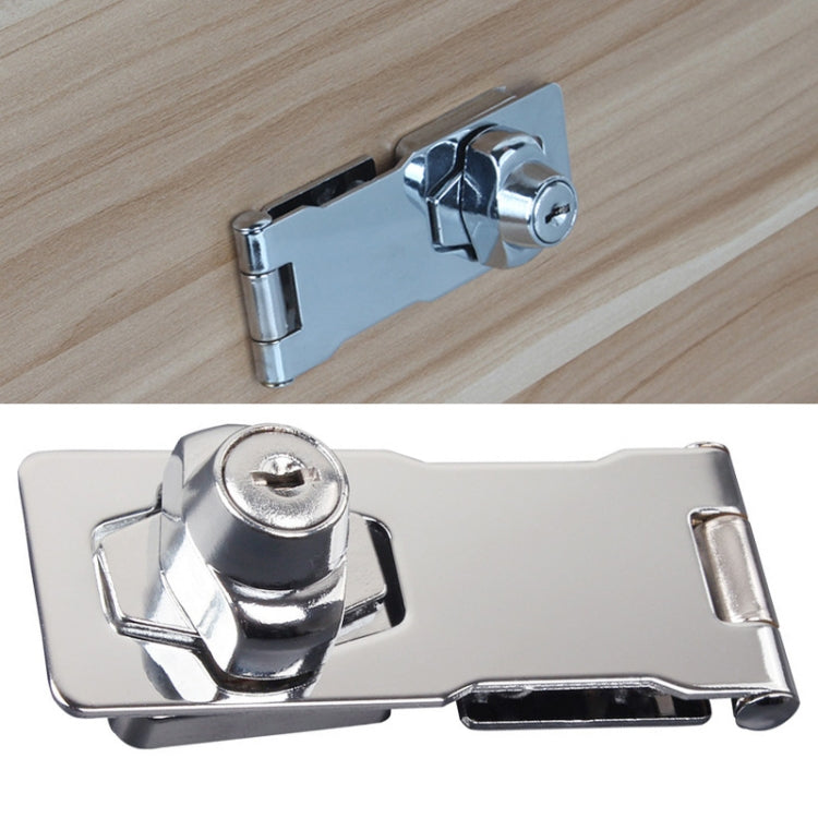 No Hole Hook With Locking Hasp Chest Of Drawers Door Lock With Iron Key My Store