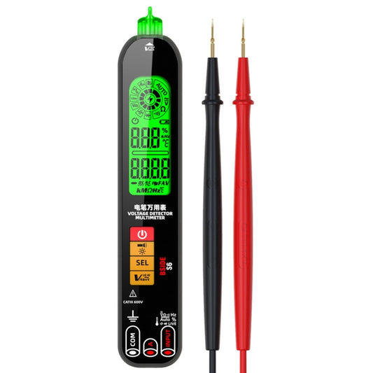 BSIDE S6 Smart Digital Multimeter Current Test Pen Capacitance Temperature Voltage Detector Reluova