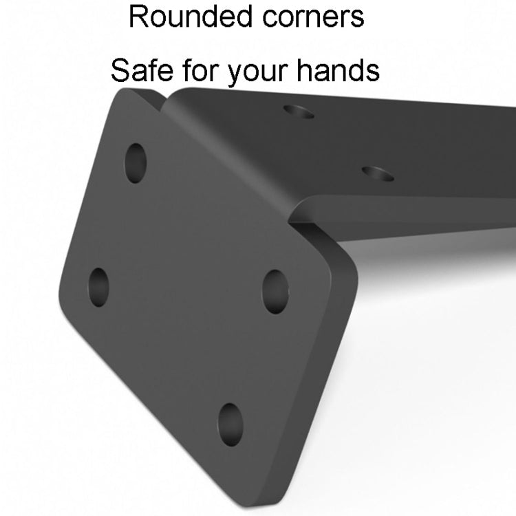 5mm T Type Heavy Duty Bracket Concealed Load-Bearing Laminate Support Bracket