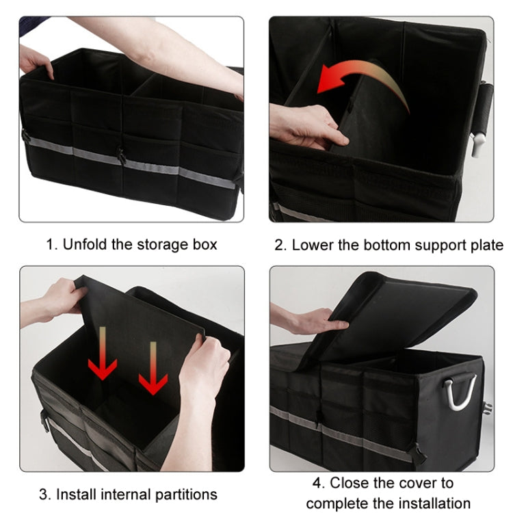 Car Trunk Storage Box Oxford Cloth Folding Organizer With Reflective Strips ÎҵÄÉ̵ê