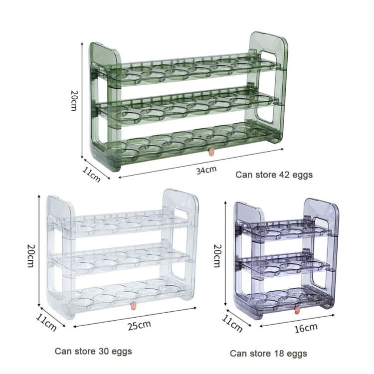 Refrigerator Flip-Type Eggs Storage Rack Egg Fresh-keeping Box Reluova