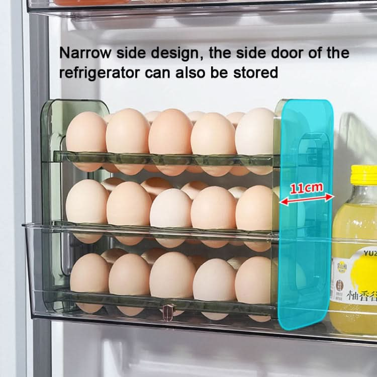 Refrigerator Flip-Type Eggs Storage Rack Egg Fresh-keeping Box Reluova