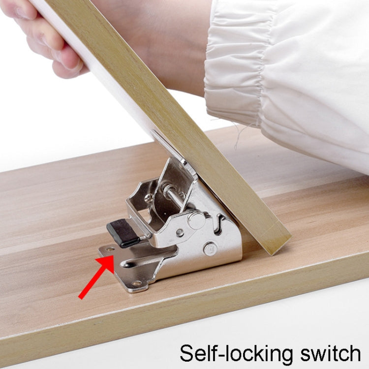 Collapsible Hinge Furniture Table Splicing Hardware With 10 Screws