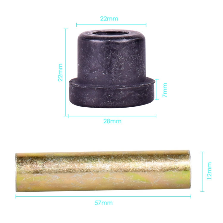 Golf Cart Front And Rear Steel Plate Rubber Sleeve Iron Sleeve Kit Leaf Spring Bushings ÎҵÄÉ̵ê