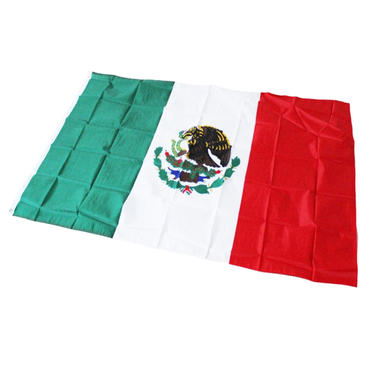 Mexican Flag No. 4 Polyester Flag My Store