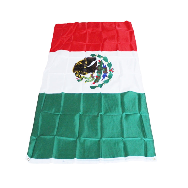 Mexican Flag No. 4 Polyester Flag My Store