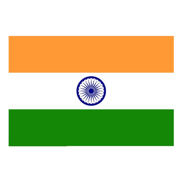 Indian Flag No. 4 Polyester Flag My Store