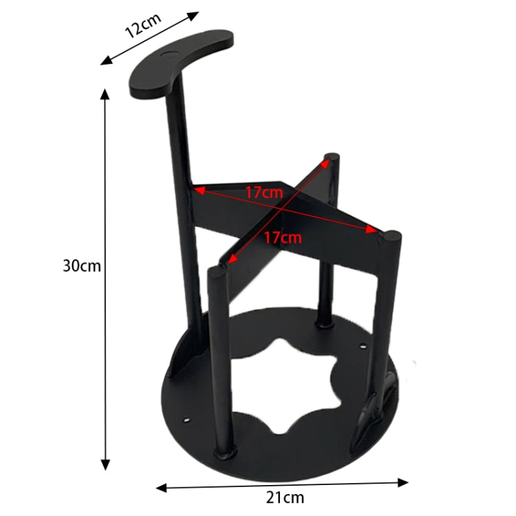 Portable Cross Firewood Splitter Outdoor Camping Manual Wood Splitting Tool