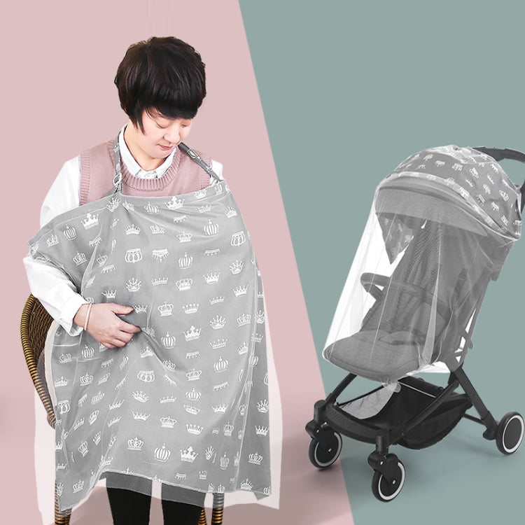 Anti-exposure Nursing Pad Outdoor Fig Leaf Stroller Mosquito Net My Store