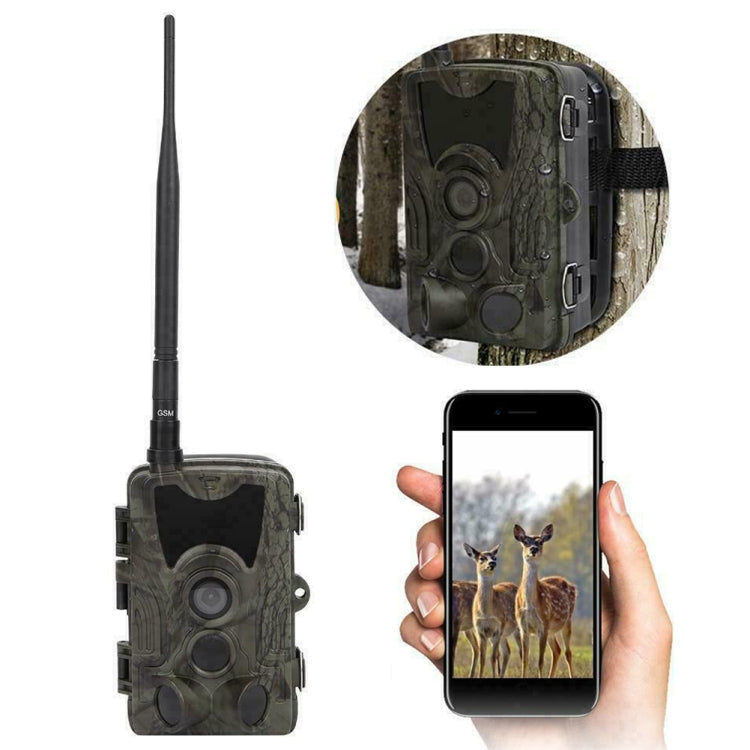 4G Outdoor Tracking Hunting Camera 5000mAh Lithium Battery Version, With EU Plug Adapter