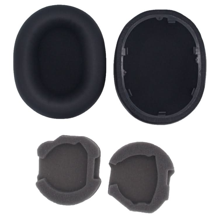 2pcs For Sony WH-1000XM5 Headphone Sponge Leather Case Earmuffs