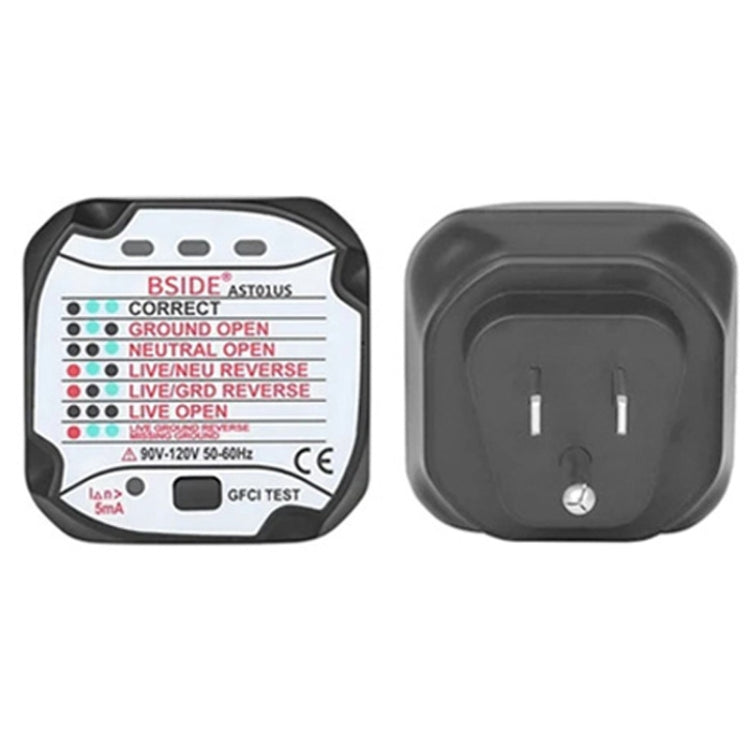 BSIDE AST01 Plug Power Tester Electrical Socket Detector Reluova