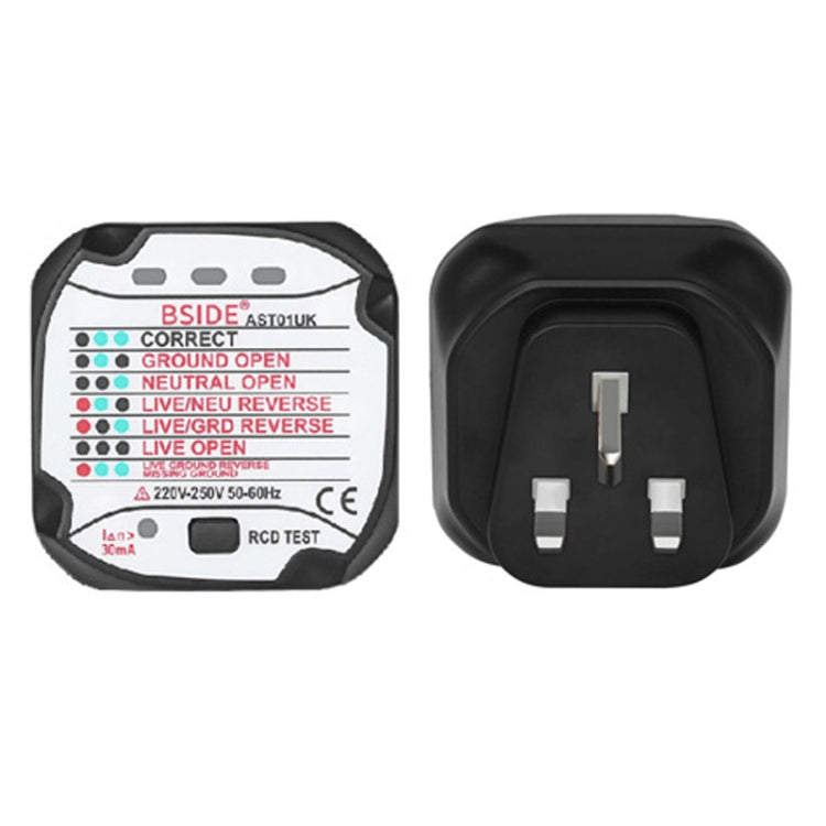 BSIDE AST01 Plug Power Tester Electrical Socket Detector Reluova