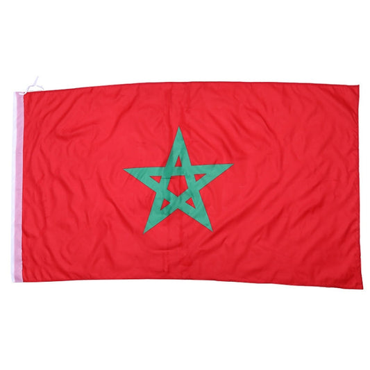 90 x 150cm Morocco National Flag No. 4 Polyester Decorative Flag My Store