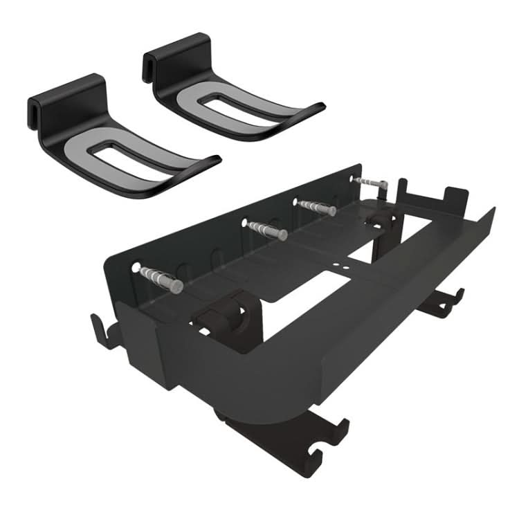 For PS5 Console iplay Wall-mounted Bracket Can Store Controllers/VR Glasses/Headphones Reluova