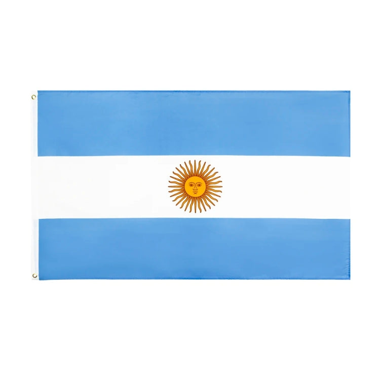 90 x 150cm Argentine National Flag No. 4 Polyester Flag My Store