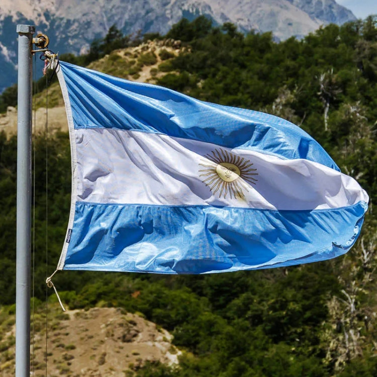 90 x 150cm Argentine National Flag No. 4 Polyester Flag My Store