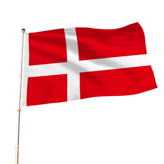 90 x 150cm Danish Flag No. 4 Polyester Flag My Store