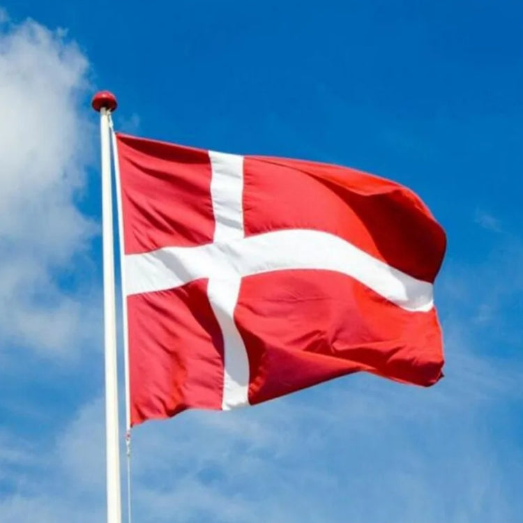 90 x 150cm Danish Flag No. 4 Polyester Flag My Store