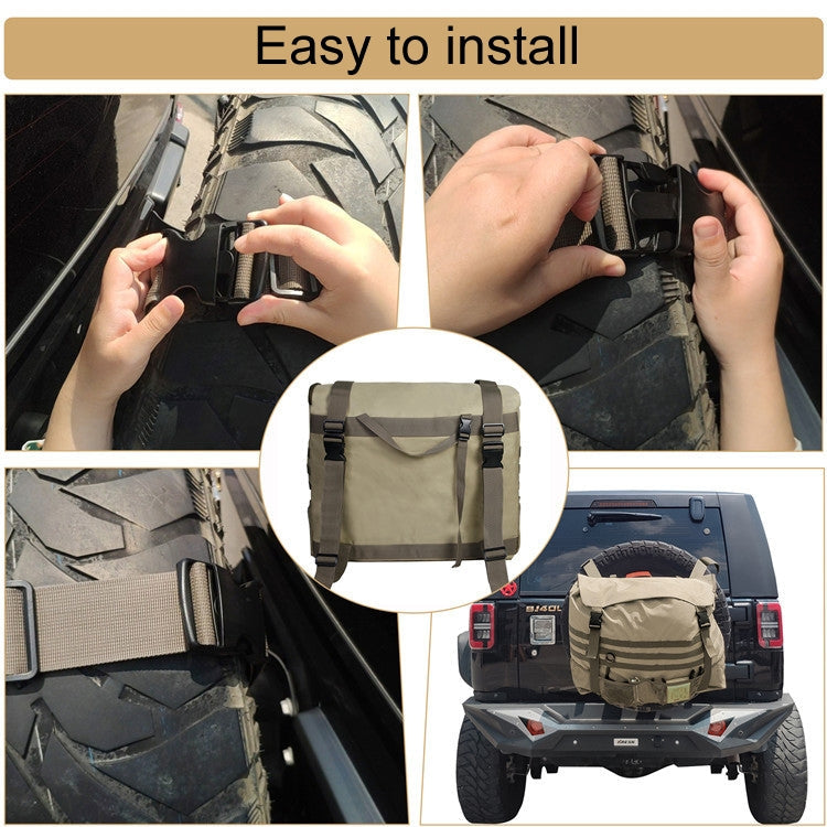 Outdoor Camping Off-road Vehicle Spare Tire Tool Miscellaneous Storage Bag ÎҵÄÉ̵ê