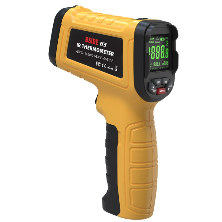 BSIDE H3 High Temperature Infrared Thermometer Handheld Non-Contact Thermometer Reluova