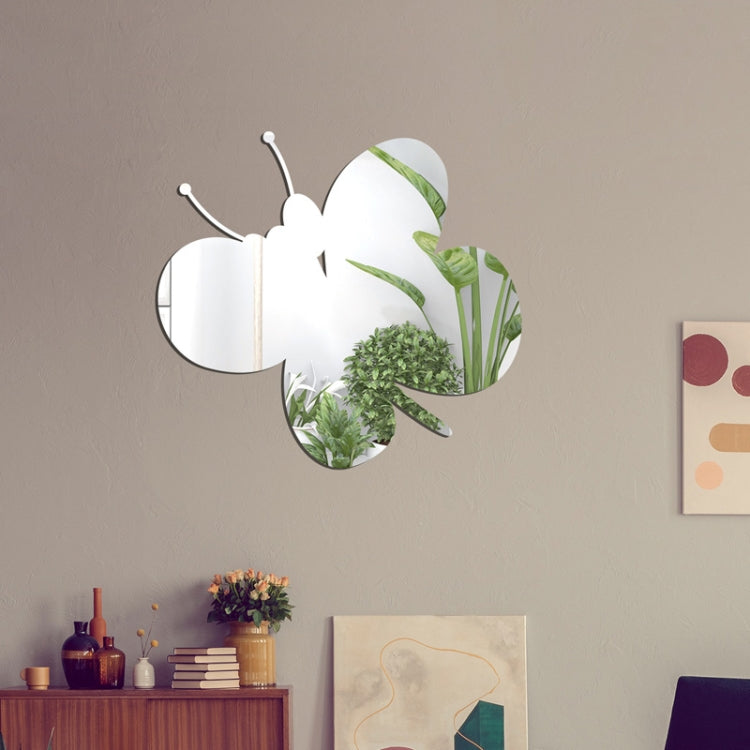 Acrylic Butterfly Stereo Wall Stickers Bedroom Living Room Background Wall Decoration Soft Mirror My Store