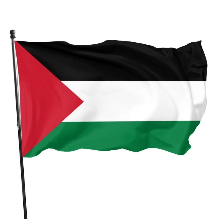 Palestine Flag No. 4 Polyester Fabric Decorative Flag My Store