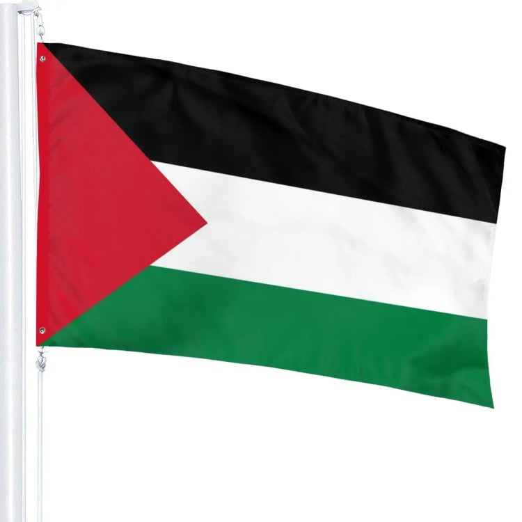 Palestine Flag No. 4 Polyester Fabric Decorative Flag My Store