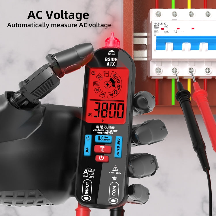 BSIDE A1X Charging Model Mini Digital Electric Pen Intelligent Automatic Merit Multimeter Reluova