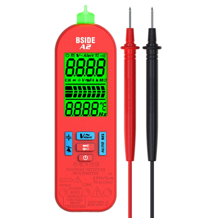 BSIDE A2 Charging Model Mini Digital Auto-Ranging Pencil Multimeter Reluova