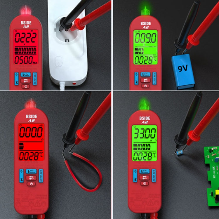 BSIDE A2 Charging Model Mini Digital Auto-Ranging Pencil Multimeter Reluova